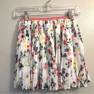 NWOT H&M Floral Mesh Skirt Girls- Size 8